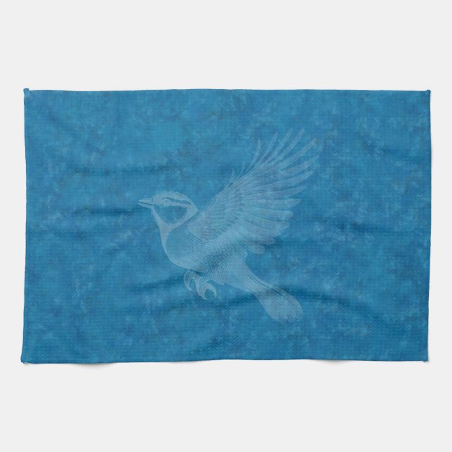 Flying Bird Tea Towel (Horizontal)
