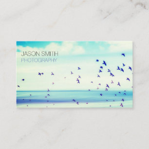 Flying Birds   Wildlife Photographer Business Card