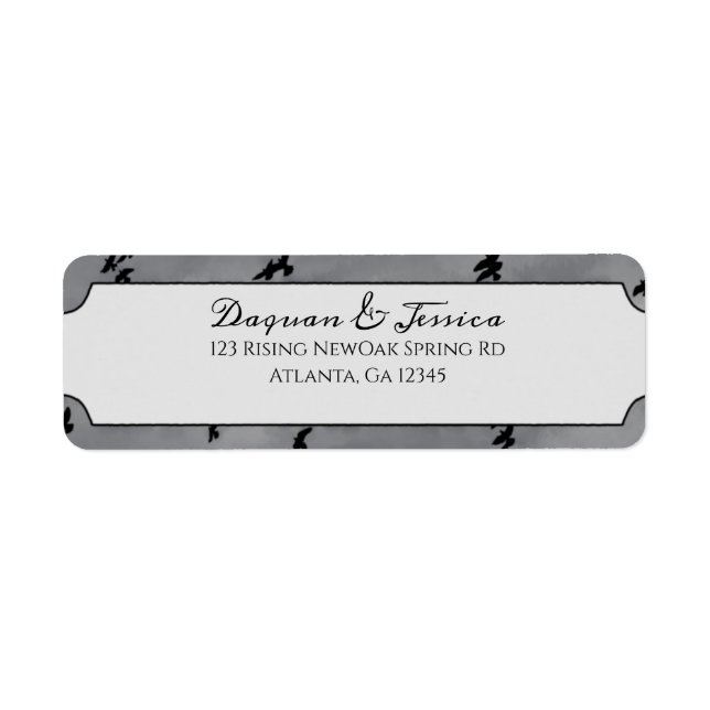 Flying Black Birds Gothic (Front)