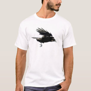 FLYING BLACK CROW Raven-lovers T-Shirt