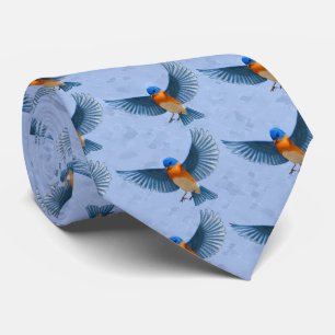 Flying Bluebird Tie