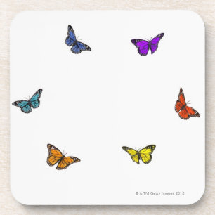Flying butterflies coaster