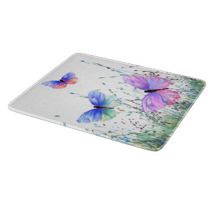 Flying Butterflies Cutting Board