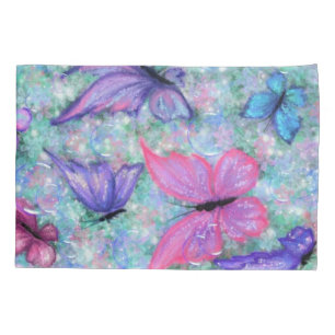 Flying Butterflies Pillow Case