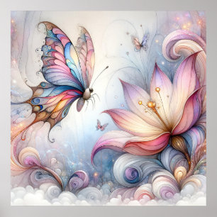 Flying Butterflies Wall Art