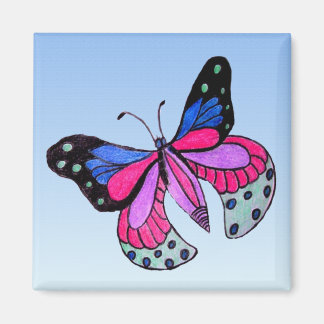 Flying Butterfly Magnet