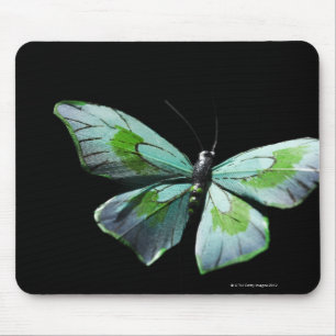 Flying butterfly mouse mat