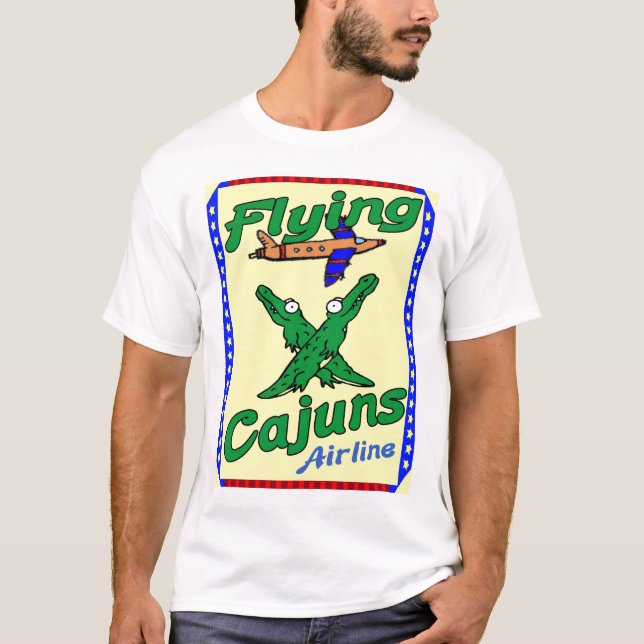 Flying Cajuns T-Shirt (Front)