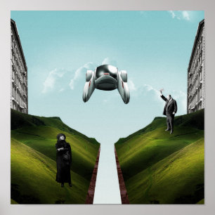 flying car poster