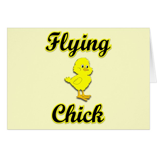 Flying Chick (Front Horizontal)
