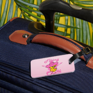Flying Chick #8 Luggage Tag
