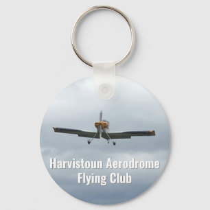 Flying Club Keyring with Light Aircraft.