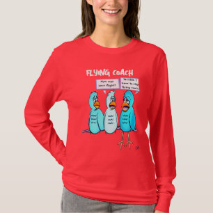 Flying Coach Black Women's Sweatshirt T-Shirt