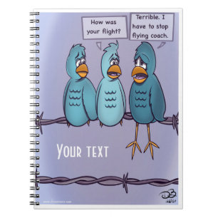 Flying Coach Spiral Notebook