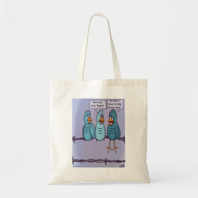 Flying Coach Tote Bag (Front)