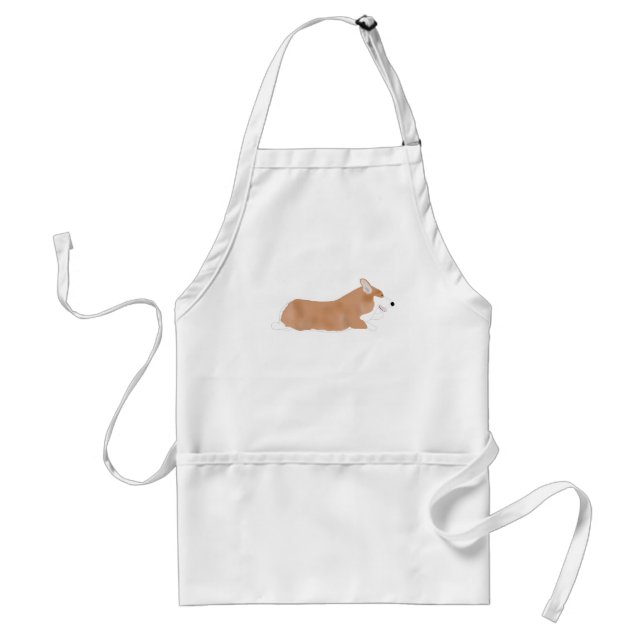 Flying Corgi Apron (Front)
