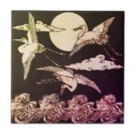 Flying Crane Tile - Christopher Dresser<br><div class="desc">Flying Crane Tile - Christopher Dresser</div>