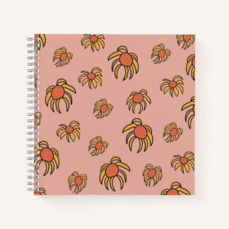 Flying Daisies Florals Notebook