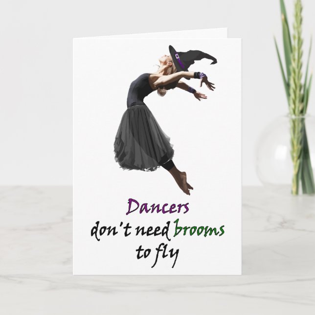 flying dancer card (Front)