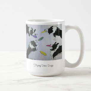 Flying Disc Dogs Mug