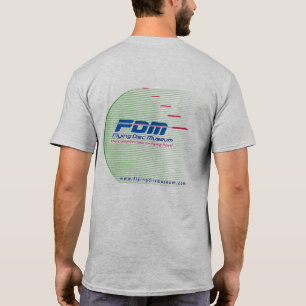 Flying Disc Museum T-Shirt - Back Design