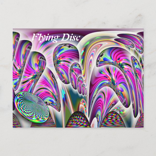 Flying Disc Postcard (Front)
