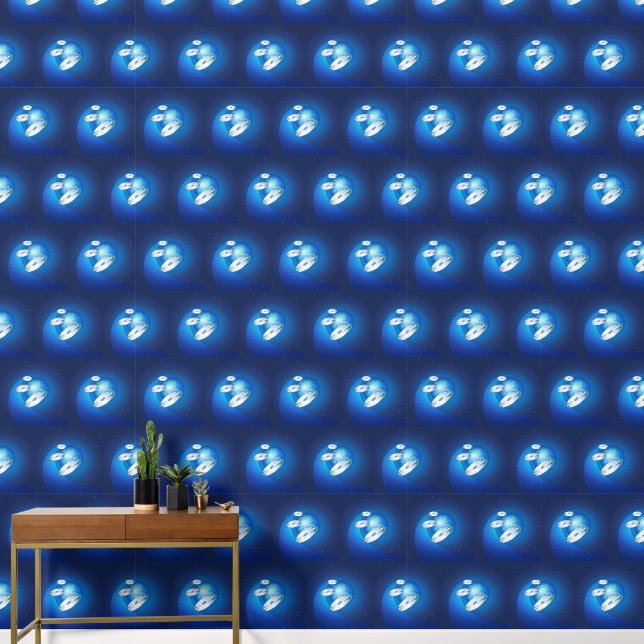 Flying Discs Wallpaper (Hallway)