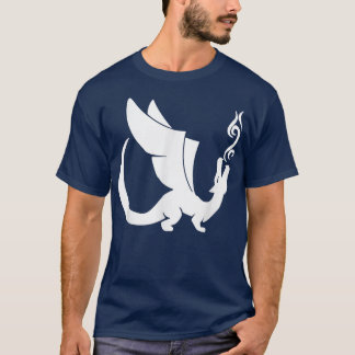 Flying Dragon Breathing Fire Fairytale Gift  T-Shirt