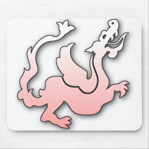 flying dragon mouse mat