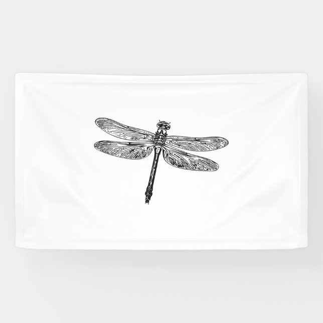 flying dragonfly  banner (Horizontal)