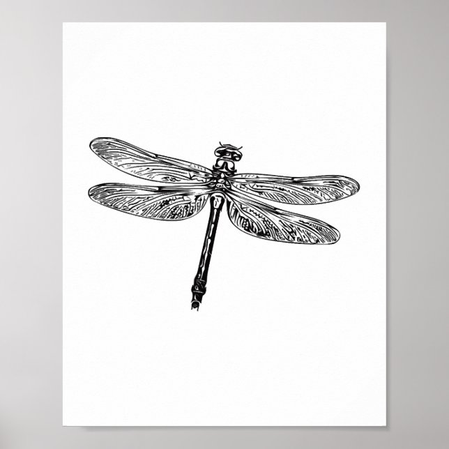 flying dragonfly  poster (Front)