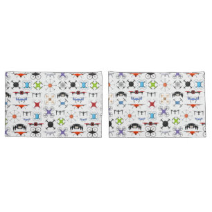 Flying Drone Pillowcase