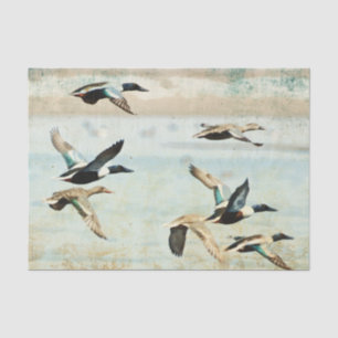 Flying Ducks Tissue Paper