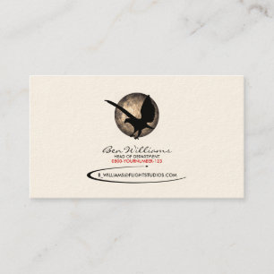 Flying Eagle Business Card (Moon Version 3)