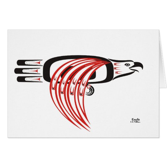 Flying Eagle Card