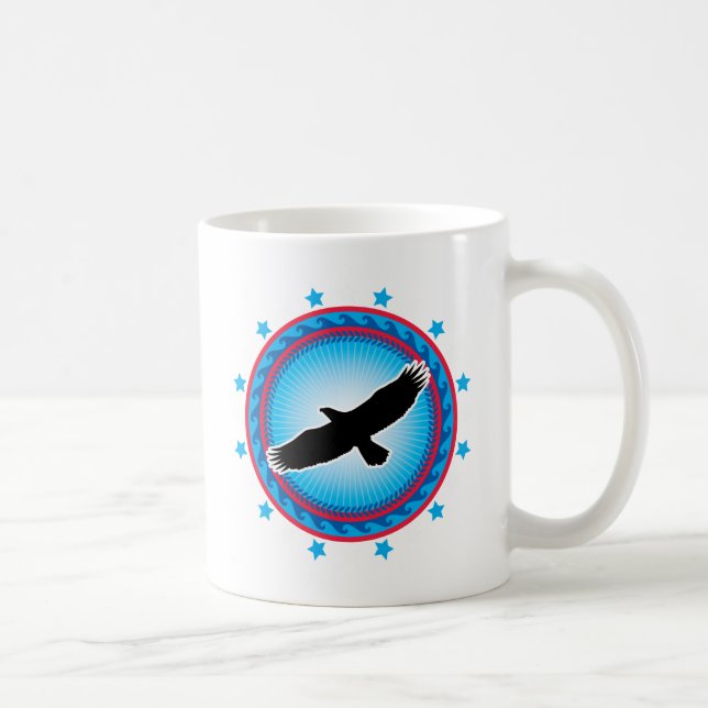 Flying Eagle Coffee Mug (Right)