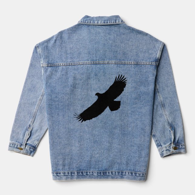 Flying Eagle Denim Jacket (Back)