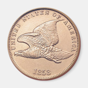 Flying Eagle U.S. Penny Magnet