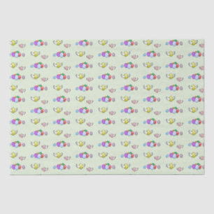 Flying Easter Eggs Tissue Paper