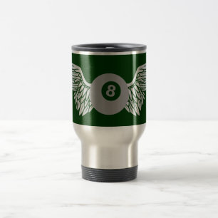flying eightball travel mug