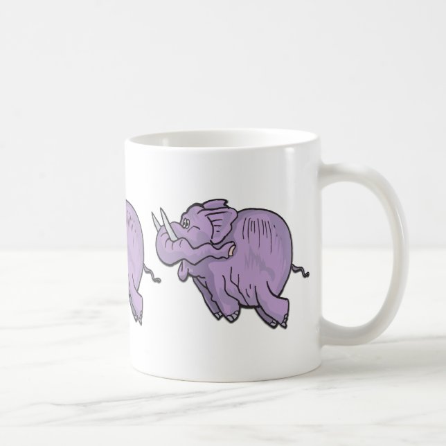 Flying Elephant Coffee Mug (Right)