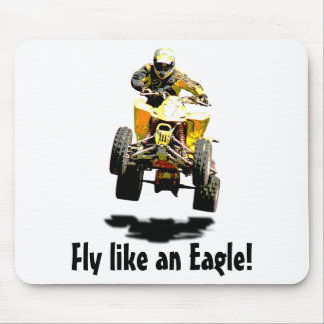 Flying Fast Mouse Mat