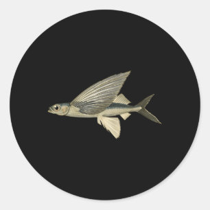 Flying Fish Flying Fish Classic Round Sticker