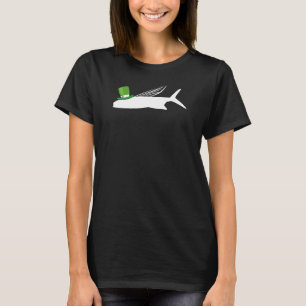 Flying Fish Leprechaun Irish St Patrick Day T-Shirt