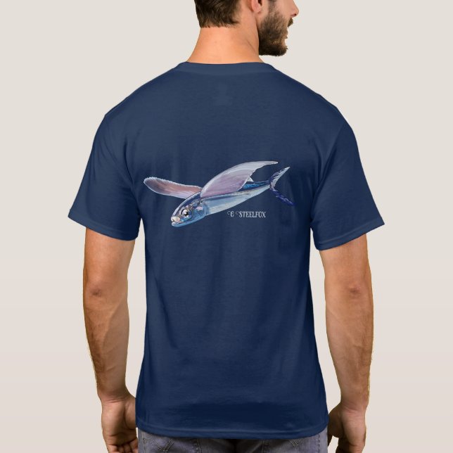 Flying fish t-shirt (Back)
