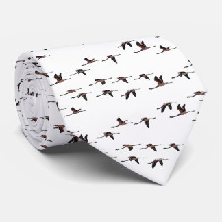 Flying Flamingos Tie Double Sided (Choose Colour)