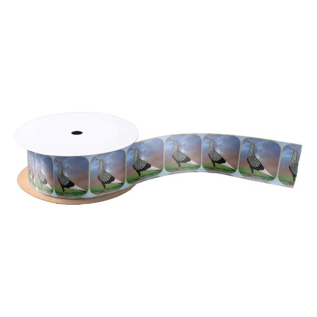 Flying Flight and Clouds Satin Ribbon (Spool)