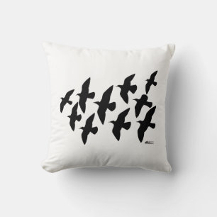 Flying Flight Pigeons Cushion