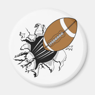 Flying Football Magnet