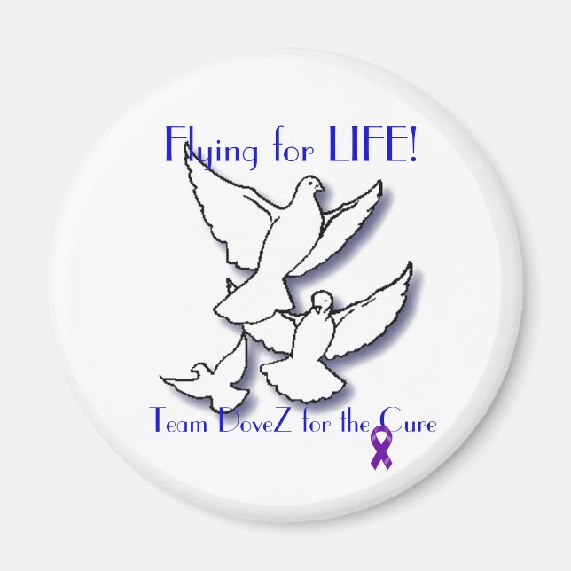 Flying for LIFE (magnet) Magnet (Front)